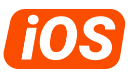 iOS Icon with Text